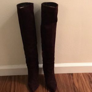 Joie, Suede, Over the Knee boots, Jemina, Size 36, wine color
